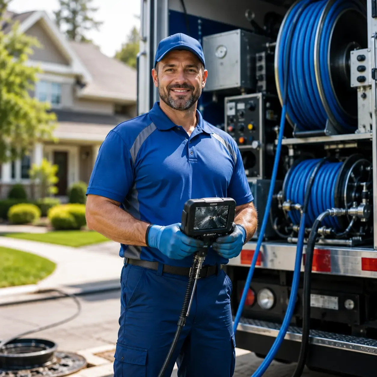 Local outdoor drain cleaning specialists in Verona, WI